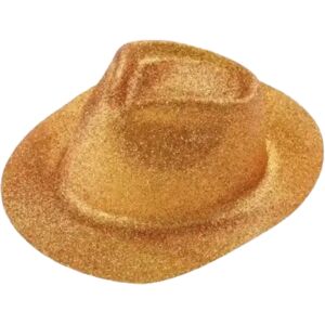 PARTY PRO Chapeau BORSALINO Paillette Or