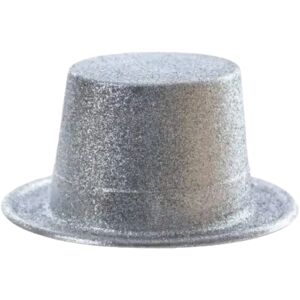 PARTY PRO Chapeau Haut de Forme Paillette Argent