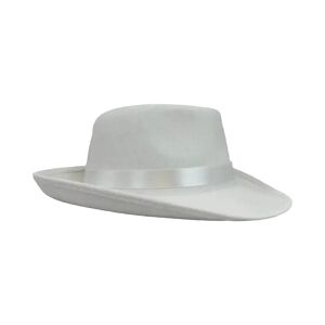 PARTY PRO Chapeau Borsalino en Tissu Blanc