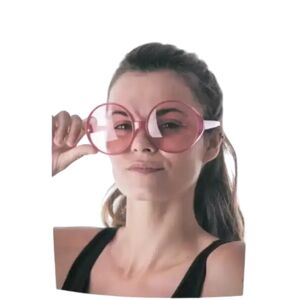 Party Pro Lunettes Geantes Style Hippy Roses