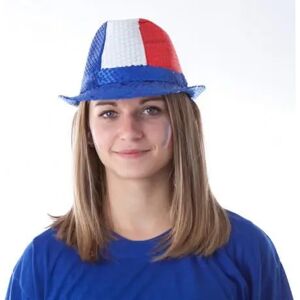 PARTY PRO Chapeau Allez la France Borsalino Sequin