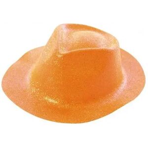 PARTY PRO Chapeau BORSALINO Paillette Orange