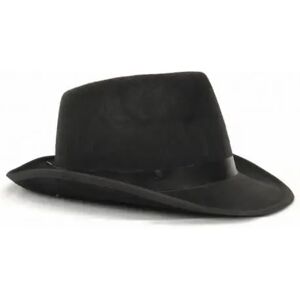 PARTY PRO Chapeau Borsalino en Tissu Noir