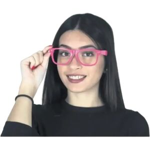 Party Pro Lunettes Neon Roses Sans Verres