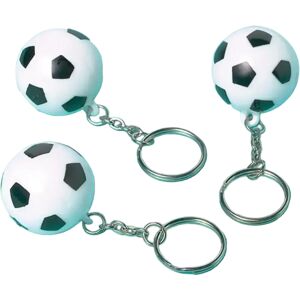 Amscan 12 Porte-clefs Ballon de Foot ø3cm