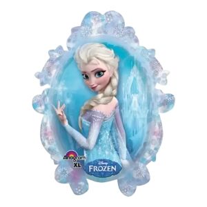 Amscan Ballon aluminium Reine des neiges forme miroir