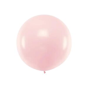 Party Deco Ballon Geant rond Rose clair Pastel ø100cm