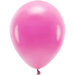 Party Deco Lot de 10 Ballons de Baudruche Biodegradable Rose Fonce