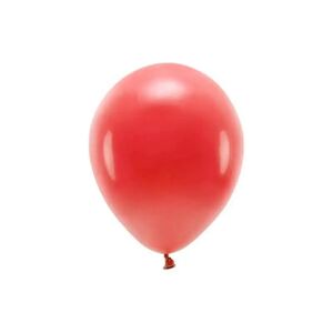 Party Deco Lot de 10 Ballons de Baudruche Biodegradable Rouges