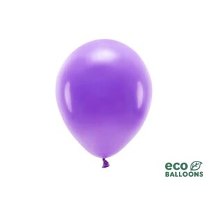Party Deco Lot de 10 Ballons de Baudruche Biodegradable Violets