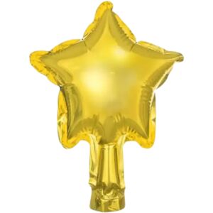 party deco Ballon Étoile - Mylar metallise - Or - 12cm (lot de 25)