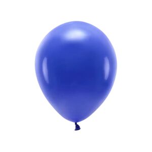 Lot de 100 Ballons de Baudruche Pastel 100% Bio Bleu Marine