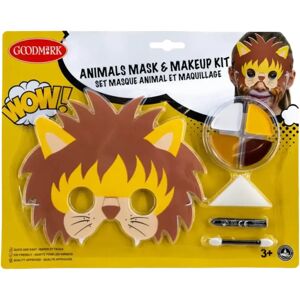 Kit de maquillage + Masque enfant, theme Lion 