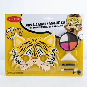 Kit de maquillage + Masque enfant Tigre 