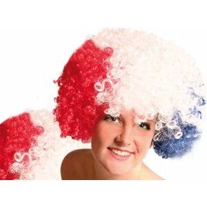 Perruque Afro pour Supporter France (Bouclee)