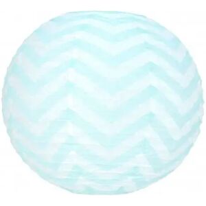 Party Pro Lanterne Japonaise chevrons bleu 35cm