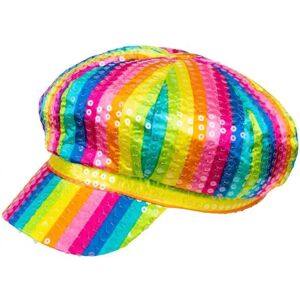 boland Casquette Rayee Multicolore a Paillette