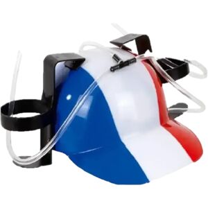 CDA CASQUE BLEU BLANC ROUGE + PORTE GOBELET