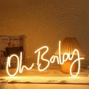 Lumiere Neon Oh Baby Blanc Chaud