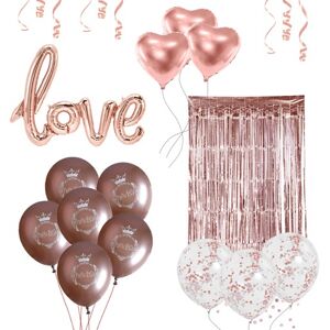 Party Deco PACK SAINT-VALENTIN LOVE OR ROSE