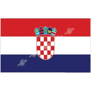 LP Drapeau Croatie 90x150cm