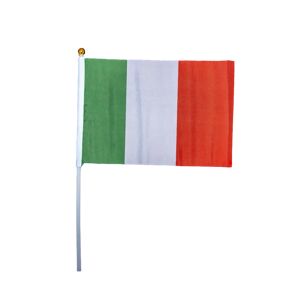 LP Lot de 12 Drapeaux Italie 15x22cm