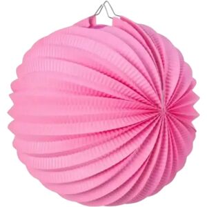 Party Pro Lampion boule de papier rond rose clair 20cm