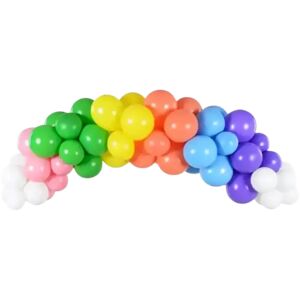 Party Deco Demi Arche de ballons Rainbow