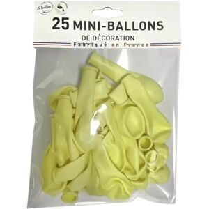 ballonpub MINI BALLONS DE DECO OPAQUE CREME (lot de 25)