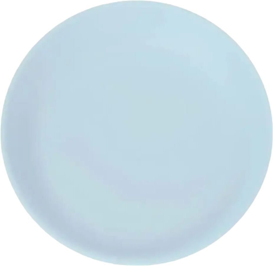 Assiette Plate Incassable Bleu Pastel ø 21cm