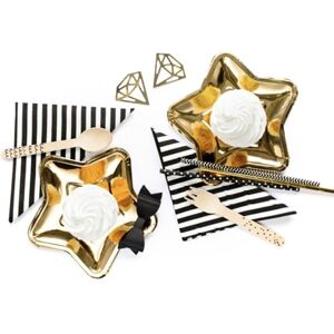 Party Deco PACK ASSIETTES ETOILES or