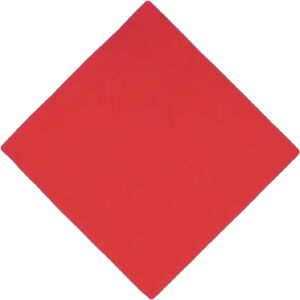 Serviette Point a Point 38x38cm Rouge (Lot de 40)