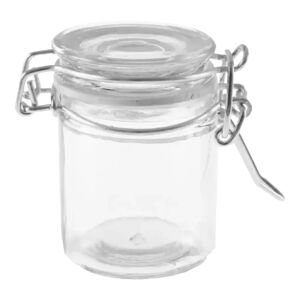 Santex Pot en verre hermetique ø 4.3x6cm (lot de 4)