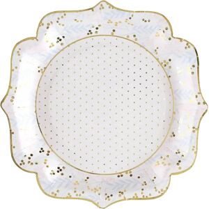 Assiette Bapteme - Lot de 10