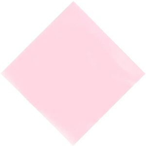 Serviette Point a Point 38x38cm Rose Pastel (Lot de 40)