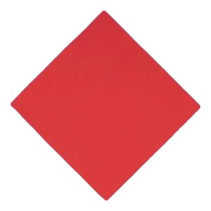 Serviette Point a Point 38x38cm Rouge (Lot de 40)