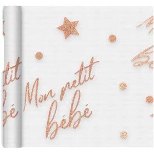 STC PRO Chemin de table Rose Gold Mon petit bebe 