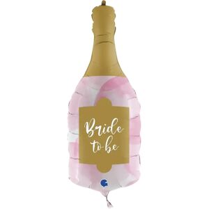 Grabo Ballon Geant Bouteille Bride to Be 91cm