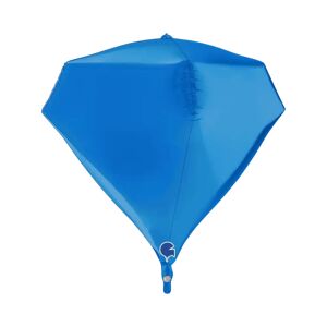 Grabo Ballon Helium Diamant Bleu 4D 45cm