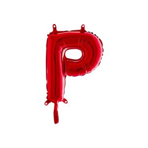 Grabo Ballon aluminium lettre P Rouge 36cm