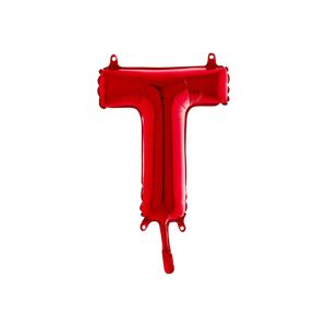 Grabo Ballon aluminium lettre T Rouge 36cm