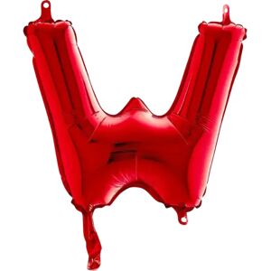 Grabo Ballon aluminium lettre W Rouge 36cm