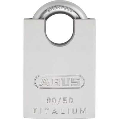 Abus 90RK/50 - Cadenas robuste pour extérieur - Acier et aluminium - Publicité Abus 90RK/50 - Cadenas robuste pour extérieur - Acier et aluminium - Publicité