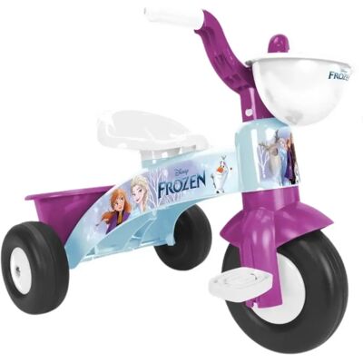 Tricycle Disney Frozen Bleu pour enfants - Améliore la motricité - Publicité Tricycle Disney Frozen Bleu pour enfants - Améliore la motricité - Publicité