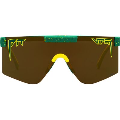 Lunettes de soleil Pit Viper Straya Original Narrow HDPV Doré TU Unisex - Publicité Lunettes de soleil Pit Viper Straya Original Narrow HDPV Doré TU Unisex - Publicité