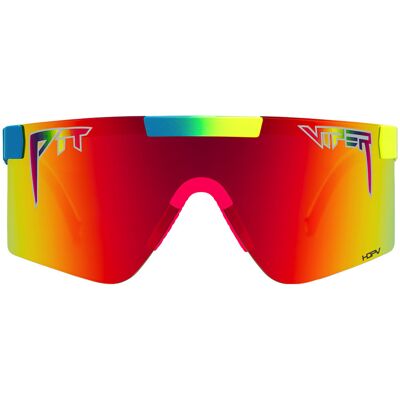 Lunettes de soleil Pit Viper Pride Original Narrow HDPV Multicolore TU Unisex - Publicité Lunettes de soleil Pit Viper Pride Original Narrow HDPV Multicolore TU Unisex - Publicité
