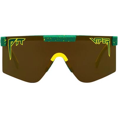 Lunettes de soleil Pit Viper Straya Original Narrow HDPV Doré TU Unisex - Publicité Lunettes de soleil Pit Viper Straya Original Narrow HDPV Doré TU Unisex - Publicité