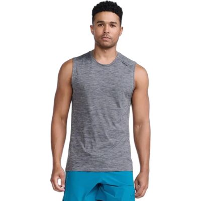 Débardeur 2XU Motion Gris L Male - Publicité Débardeur 2XU Motion Gris L Male - Publicité