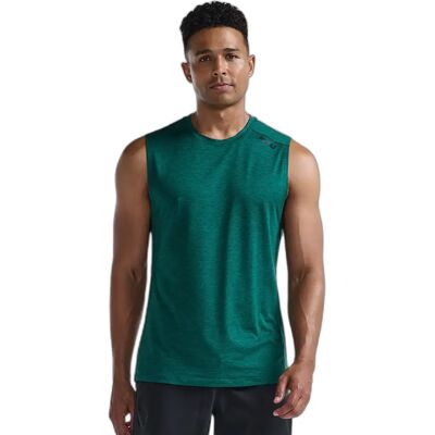 Débardeur 2XU Motion Vert S Male - Publicité Débardeur 2XU Motion Vert S Male - Publicité