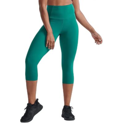 Legging de compression 3/4 taille haute femme 2XU Form Vert S Female - Publicité Legging de compression 3/4 taille haute femme 2XU Form Vert S Female - Publicité
